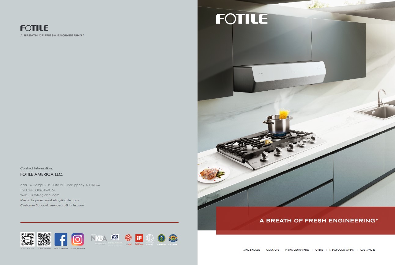 Fotile 2 Piece Kitchen Appliances Package with GAS78307 31 Inch